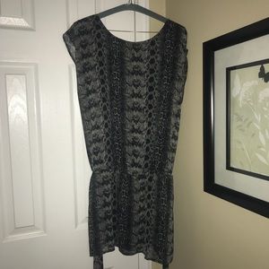 Women’s animal print dress